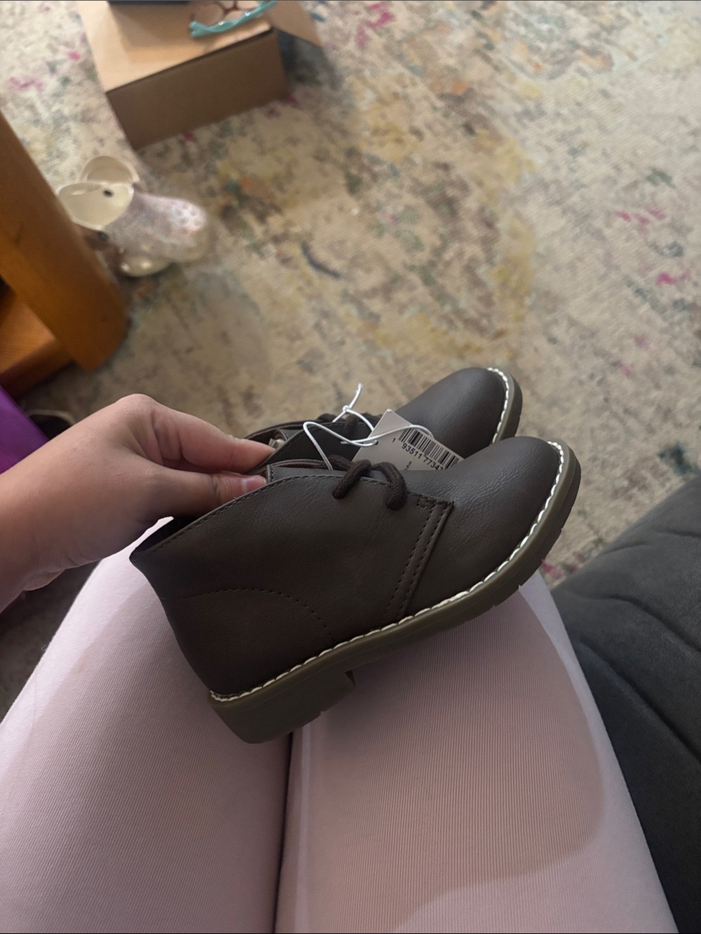 Children’s place boys size 9 toddler boots - Picture 2 of 7